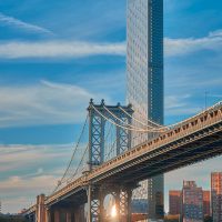 _DSC8474 Manhattan Bridge Puente Cielo Mar New York